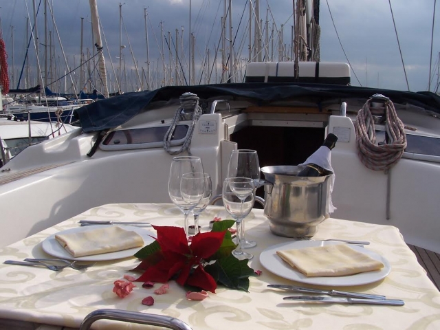  Table for two on deck 